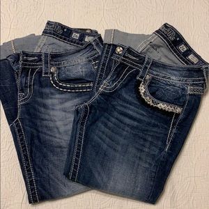 EUC Miss Me Jeans Bundle - Size 26- Short